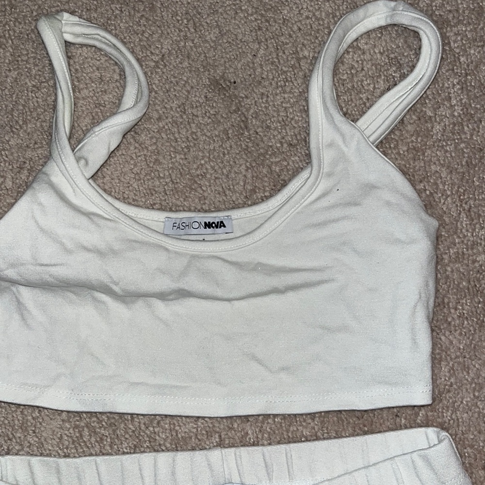 Fashion nova biker shorts set
